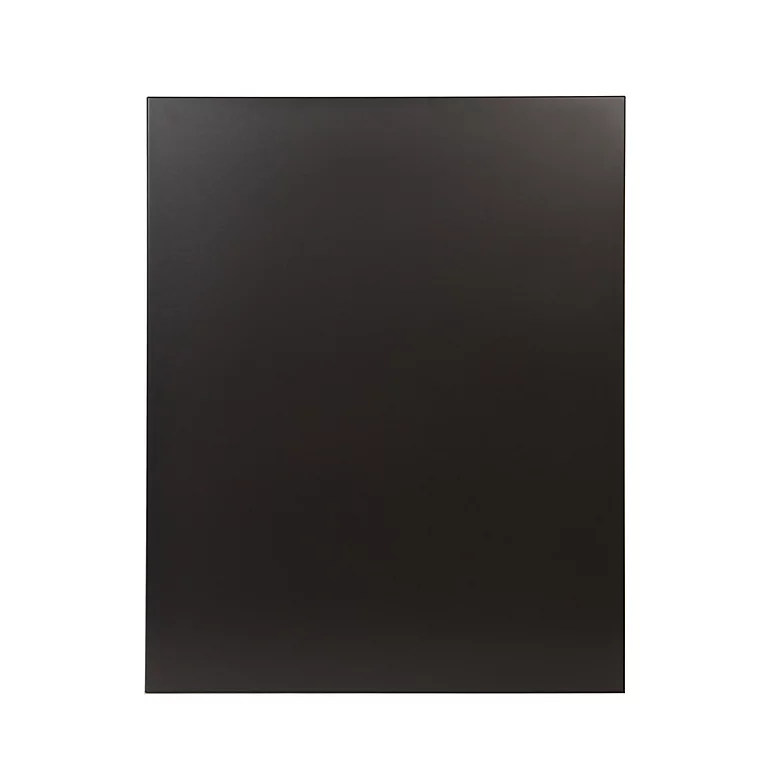 Plaque murale - Unie noire - L.80xH.100 cm - Origine France