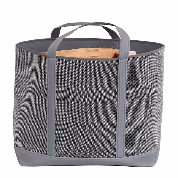 Sac à bûches - Belhara - gris