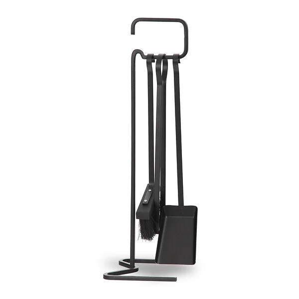 Serviteur verticale - Pieds - noir