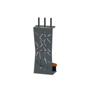 Serviteur verticale - Sillage - ardoise - 3 accessoires - Origine France