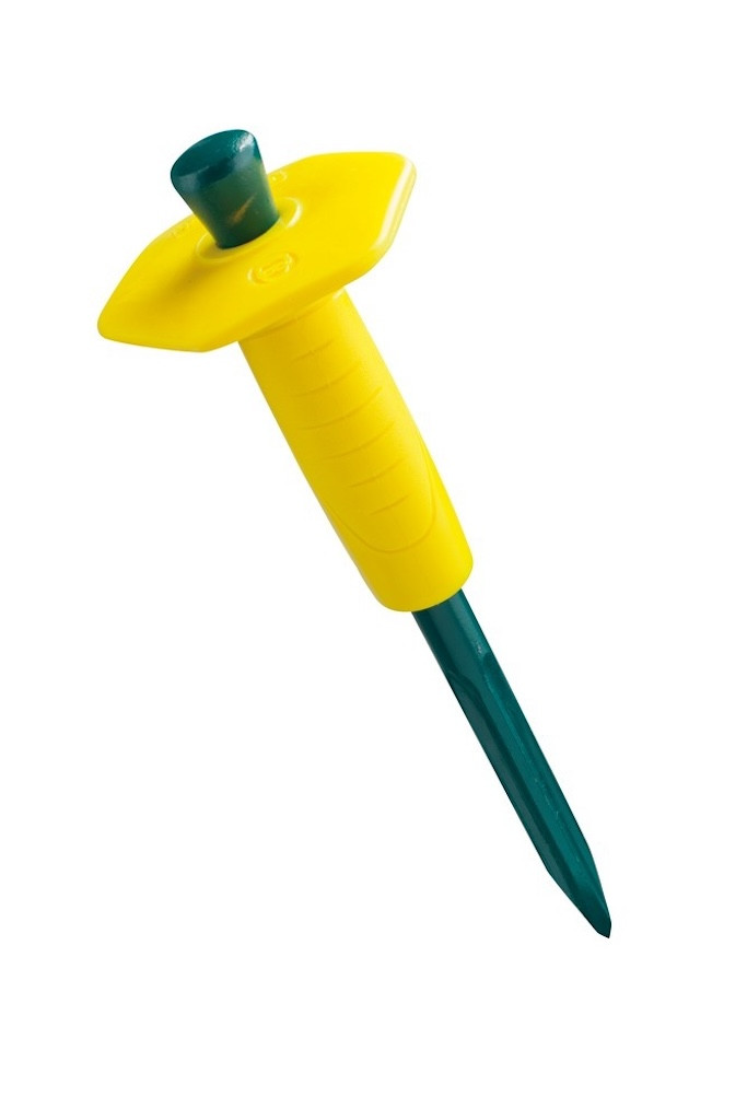 Broche Batipro auto-affûtable 30 cm avec pare-coups - acier au silicium trempé