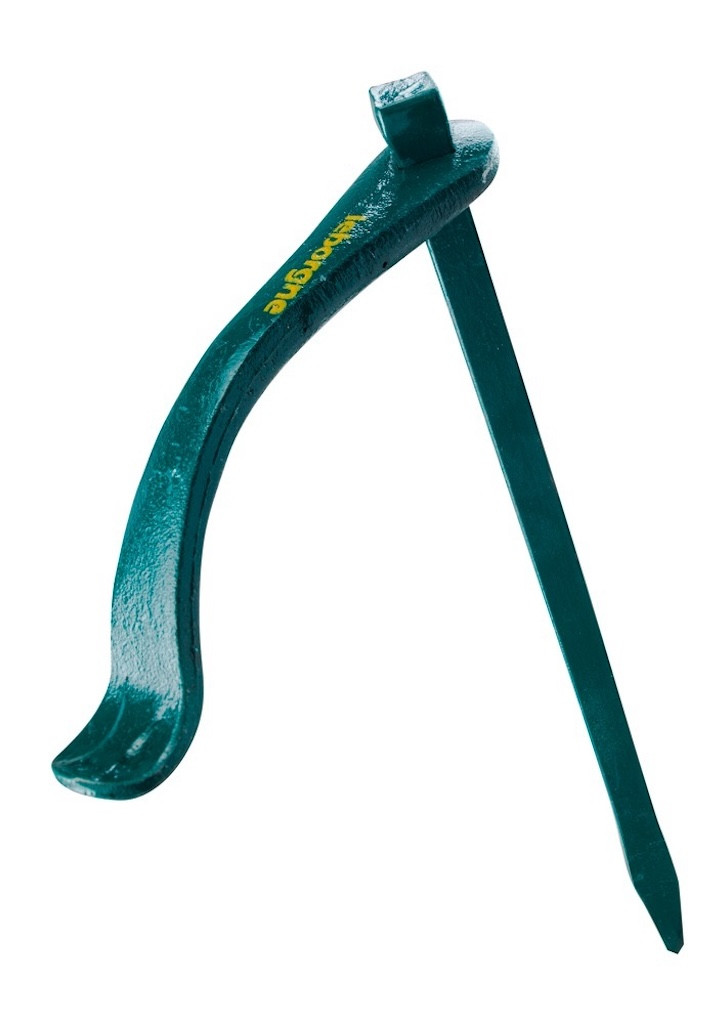 Chevillette carrée 10 mm x 250 mm - acier forgé et trempé pour fixation