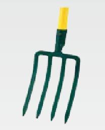 Fourche à bêcher pro douille - 30 cm - manche pomme Novagrip
