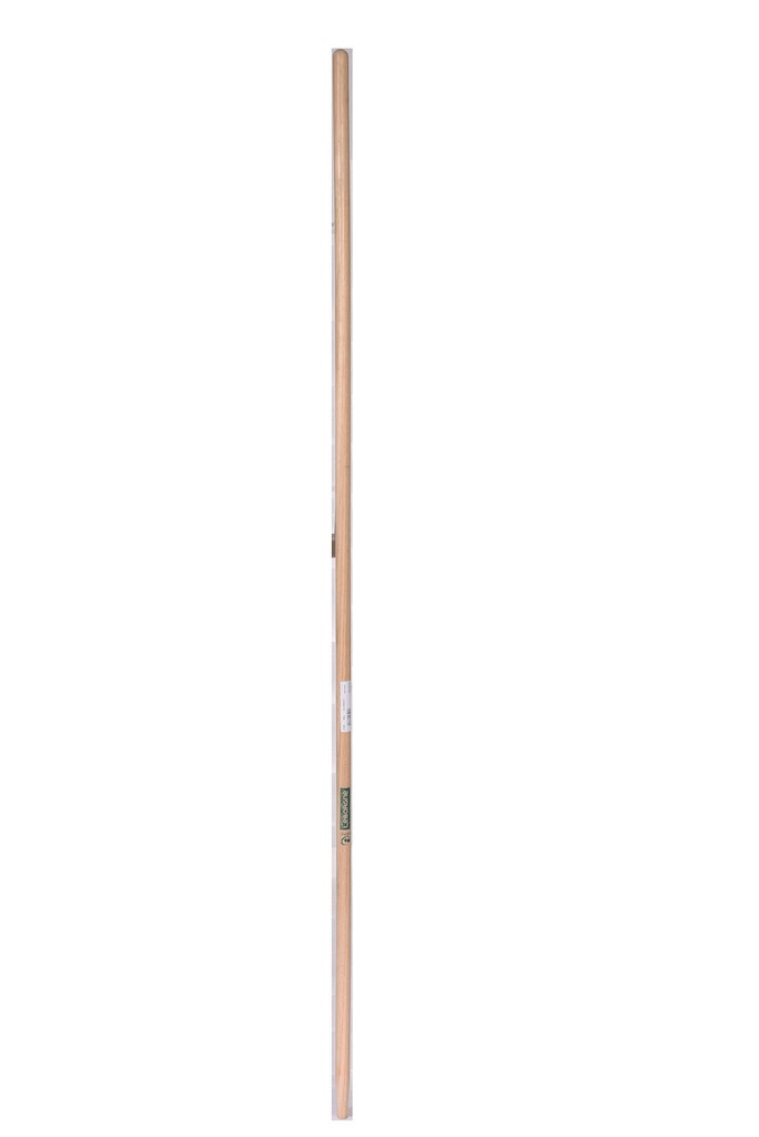 Manche bois 195 cm D28 pour râteau - remplacement outil de jardin