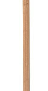 Manche bois PEFC 130 cm pour serfouette - forme ovale