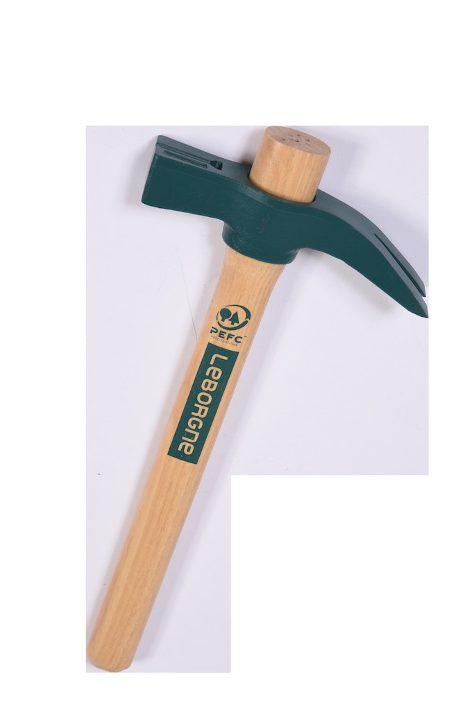 Marteau de coffreur 700 g 37 cm - manche bois PEFC et tête acier forgé