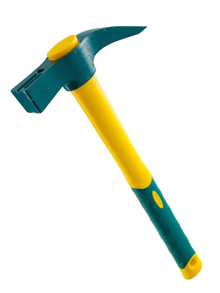 Marteau de coffreur 700 g 37 cm - manche Novagrip et tête acier forgé