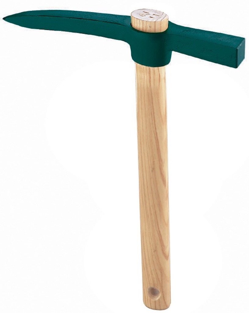 Martelette 1 pic 37 cm - manche bois PEFC et tête acier forgé