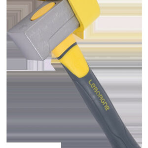 Massette paveur Nanovib 1,2 kg avec embout caoutchouc - pose de pavés sans vibrations