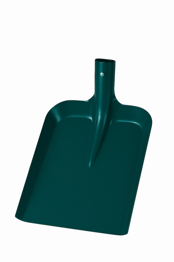 Pelle Bordeaux 23 cm sans manche - tête acier trempé