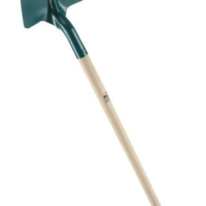 Pelle carrée tôle 25 cm manche bois PEFC 110 cm - hauteur 29 cm largeur 29 cm