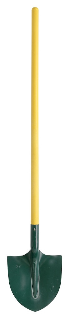 Pelle ronde tôle 27 cm manche Compositube 117 cm - travaux de terrassement et jardin