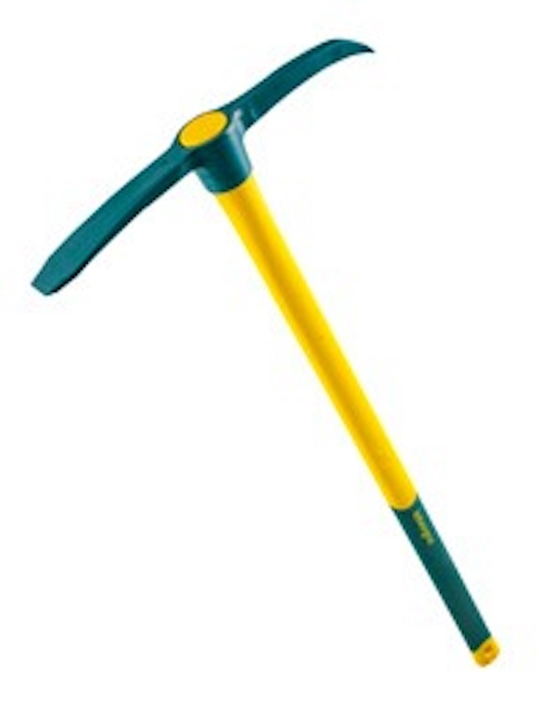 Pioche d’égoutier manche tri-matière 90 cm - douille 48 mm pour plaques d’égout