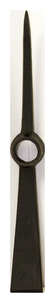 Pioche terrassier TP 2,5 kg sans manche - pointe diamant et panne affûtée