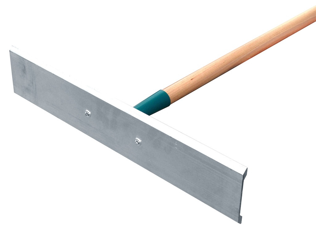 Racle aluminium 50 cm sans manche - pour enrobé lourd et épandage béton