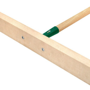 Racloir bois 50 cm sans manche - lame épaisse biseautée pour enrobé et béton