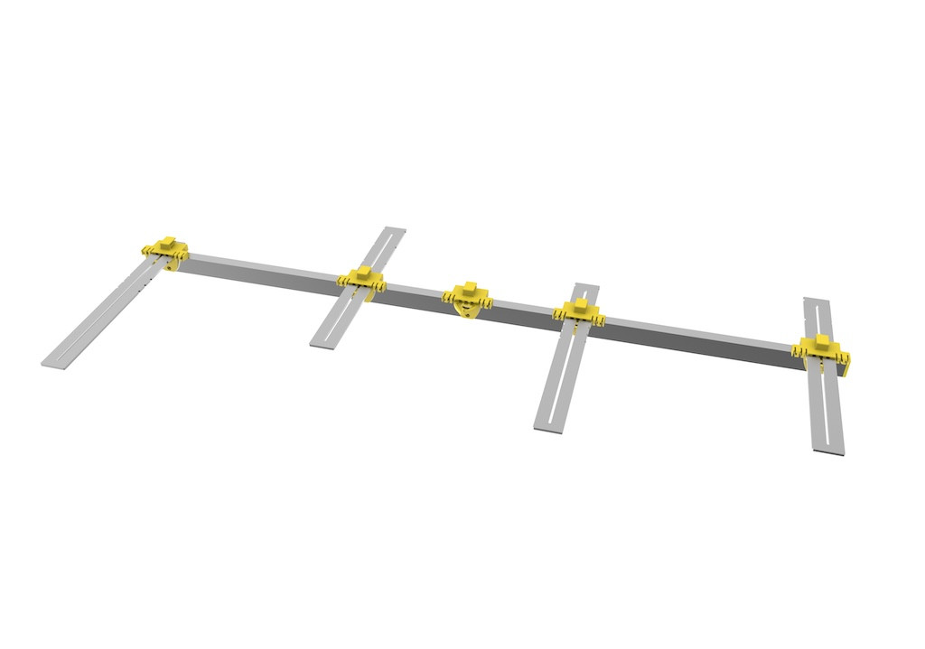 Traceur placeur Sylvapro 130 cm - positionnement des sabots métalliques