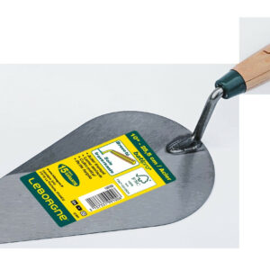 Truelle américaine Batipro 10 cm manche bois - lame souple en acier trempé