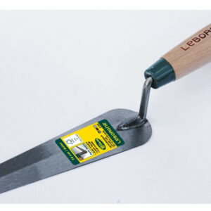 Truelle langue de chat 16 cm manche bois - lame souple en acier trempé