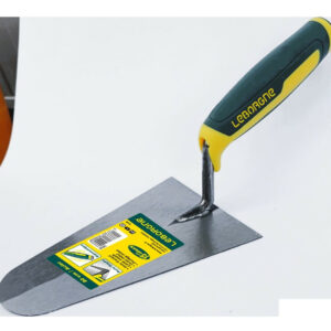 Truelle ronde 20 cm manche bi-matière - lame souple en acier trempé