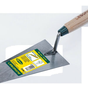 Truelle ronde Batipro 18 cm manche bois FSC - travaux de maçonnerie de précision