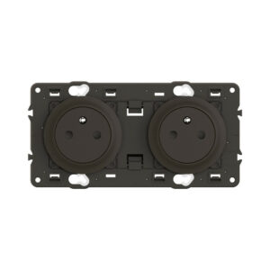 Bloc 2p affleur compo celiane noir