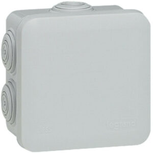 Boîte de dérivation IP55 65x65x40 mm gris