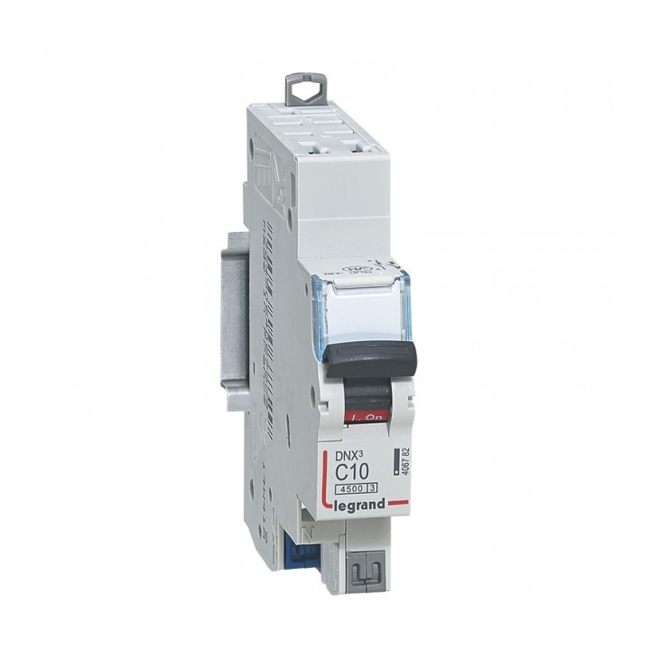 Disjoncteur phase + n 10A auto