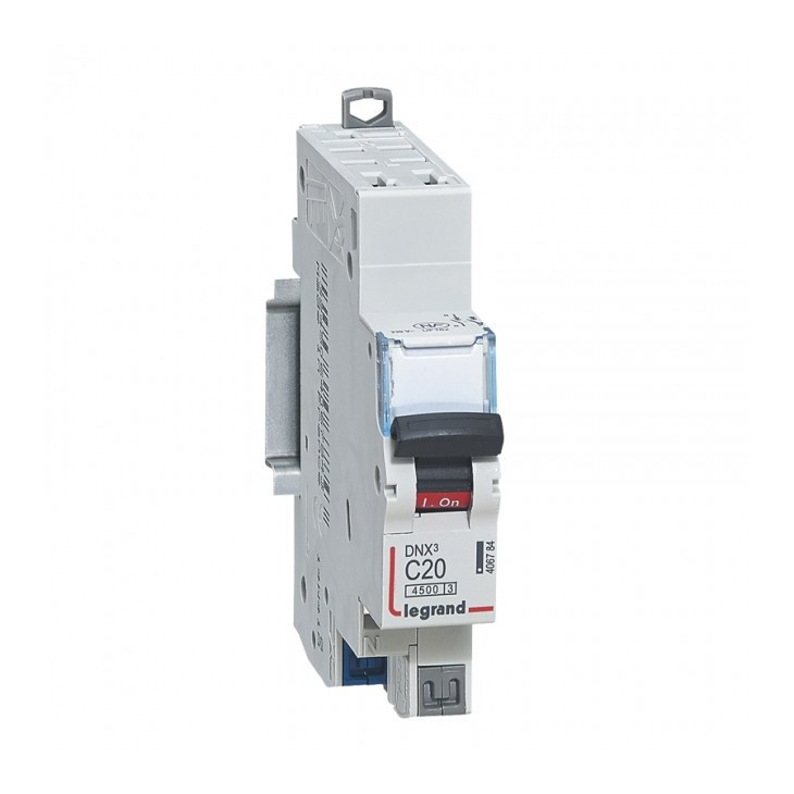 Disjoncteur phase + n 20A auto