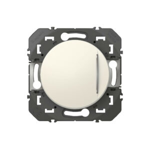 Interrupteur va-et-vient lumineux, LEGRAND Dooxie, blanc