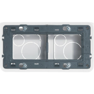 Mosaic cadre programme 4 modules profondeur 40mm horizontal