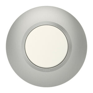 Plaque simple déco Dooxie, LEGRAND, aluminium