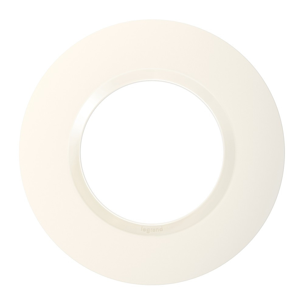 Plaque simple déco Dooxie, LEGRAND, blanc