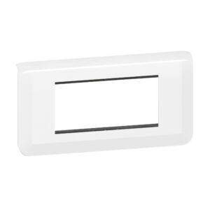 Support et plaque double Mosaic, LEGRAND, blanche