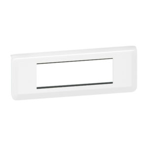 Support et plaque triple horizontal Mosaic, LEGRAND, blanche