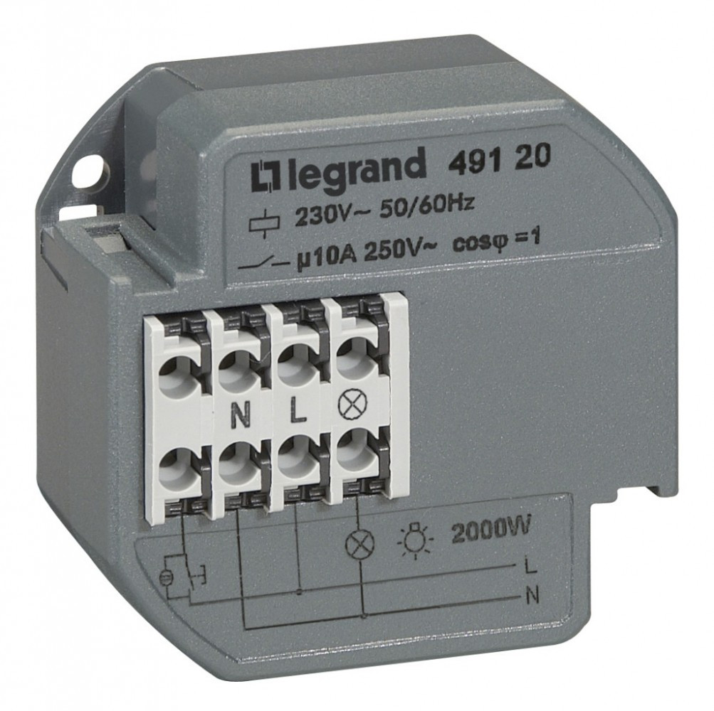 Télérupteur unipolaire LEGRAND 10 A