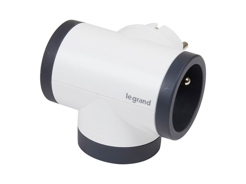 Triplite Usb Murale Compact, 2 Prises Noir