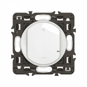 Variateur poussoir compo celiane blanc