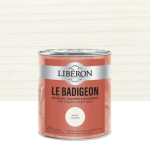 Badigeon LIBERON blanc coton mat 0.75 l