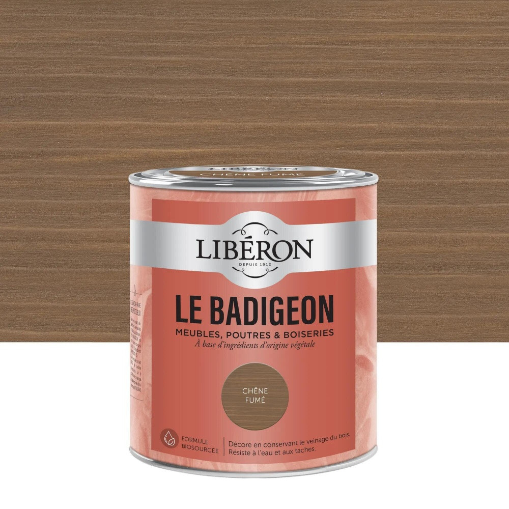 Badigeon LIBERON chêne fumé mat 0.75 l