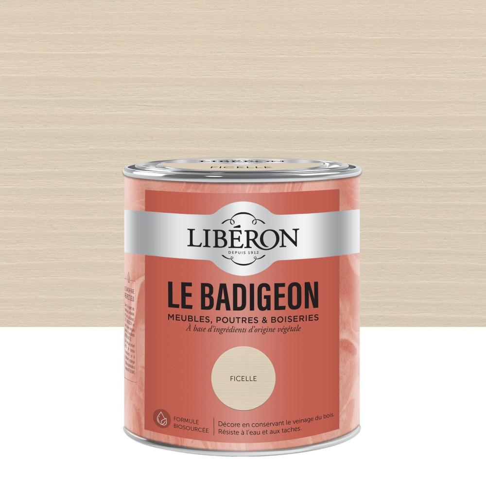 Badigeon LIBERON ficelle mat 0.75 l
