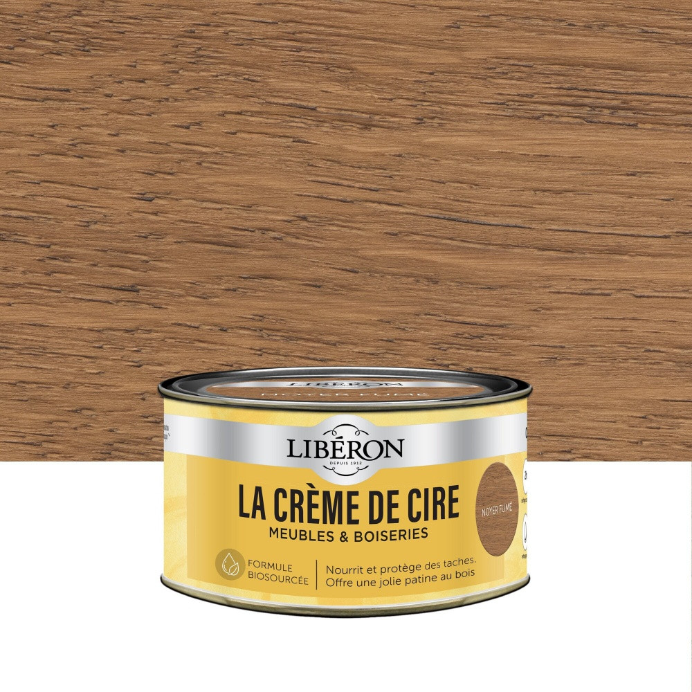 Cire LIBERON, noyer fumé satiné, 0.25l