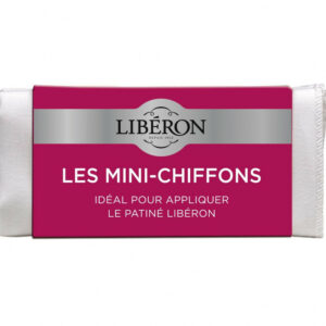 Lot de 6 minichiffons LIBERON