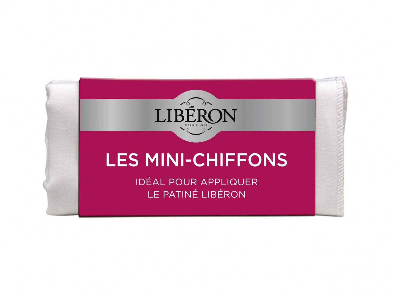 Lot de 6 minichiffons LIBERON