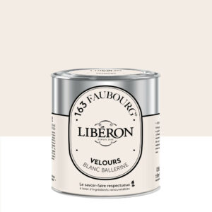 Peinture blanc ballerine multisupport 163 faubourg LIBÉRON velours 0.5 l