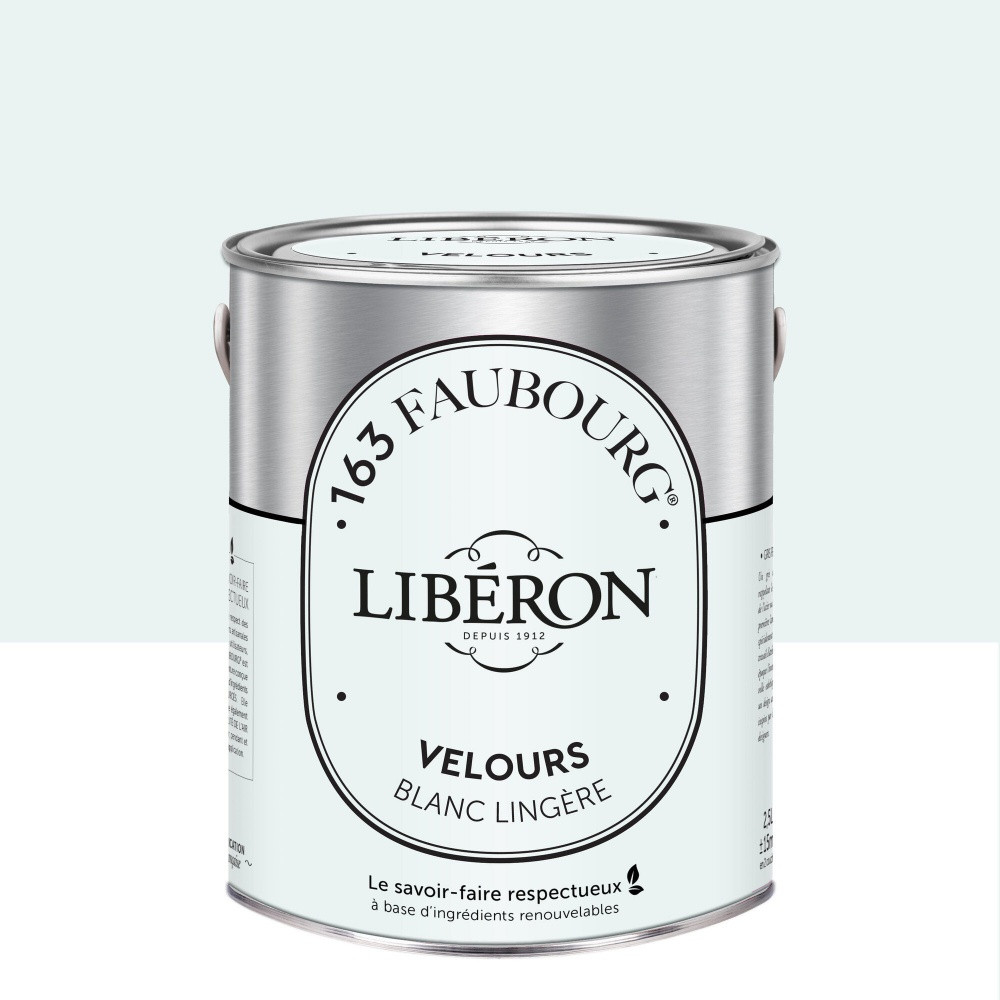 Peinture blanc lingère multisupport 163 faubourg LIBÉRON velours 2.5 l