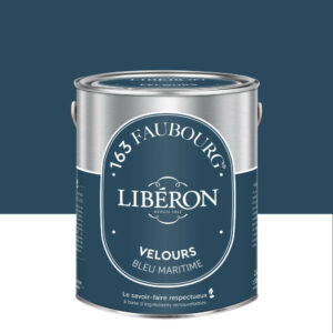 Peinture bleu maritime multisupport 163 faubourg LIBÉRON velours 2.5 l