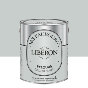 Peinture gris fer blanc multisupport 163 faubourg LIBÉRON velours 2.5 l