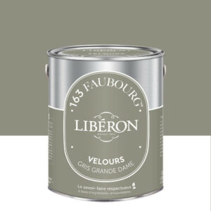 Peinture gris grande dame multisupport 163 faubourg LIBÉRON velours 2.5 l