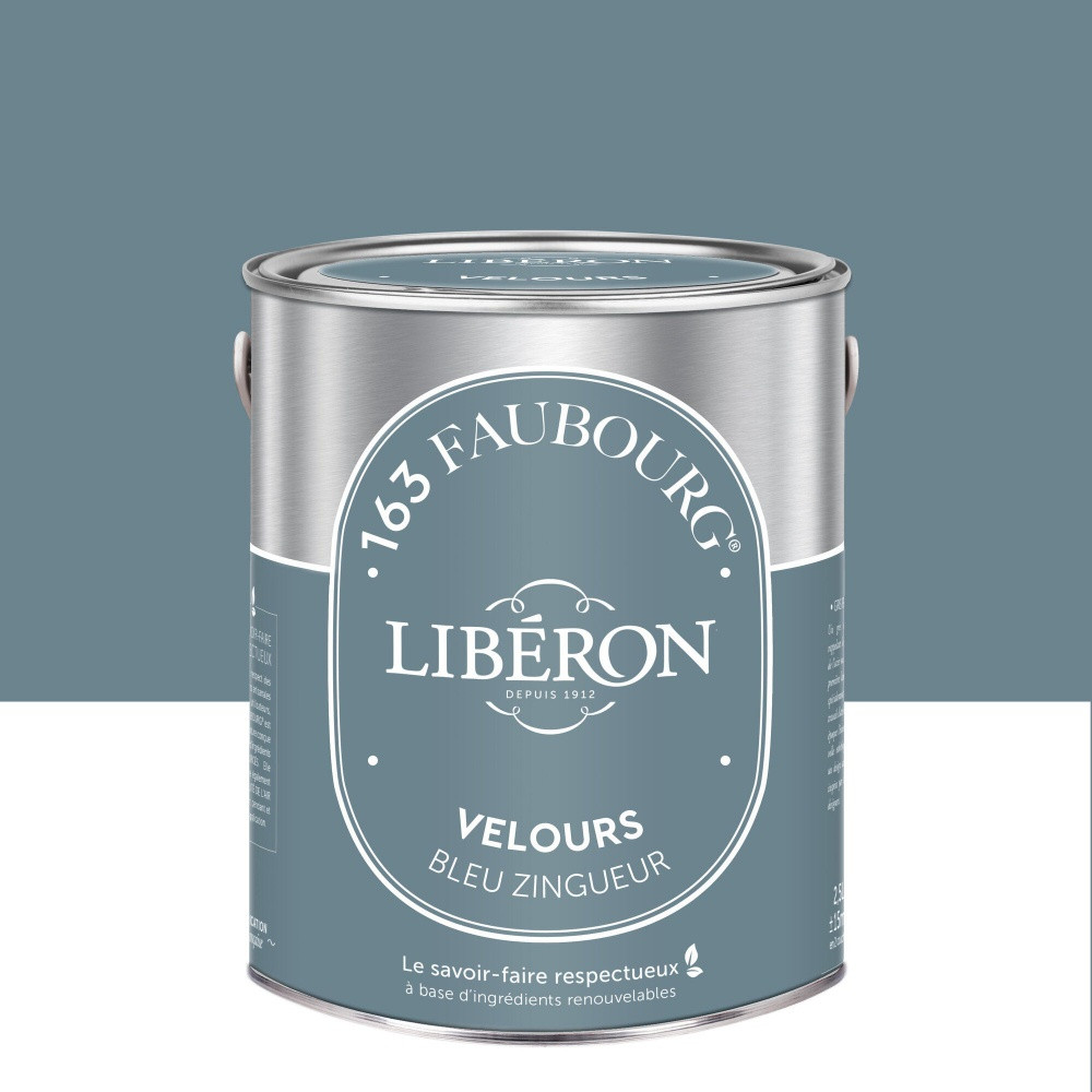 Peinture gris zingueur multisupport 163 faubourg LIBÉRON velours 2.5 l
